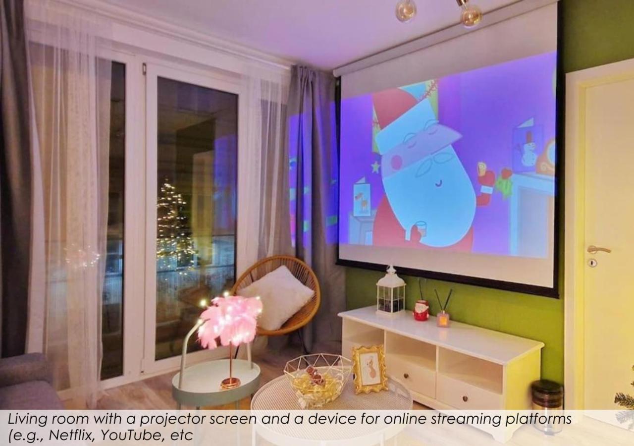 בודפשט A104 - Liberty Bridge Projection Home With Free Parking מראה חיצוני תמונה